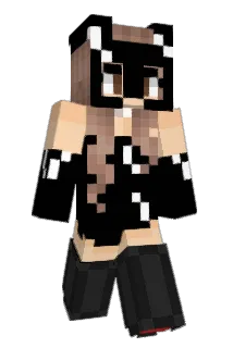 DangerousWomann Minecraft avatar full body