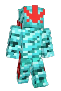 Dangertarian Minecraft avatar full body