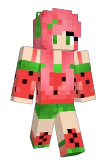 DaniDawnX Minecraft avatar full body