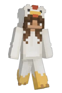 DaniWater Minecraft avatar full body