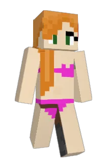 DaniiFlowers6 Minecraft avatar full body