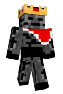 DankFin Minecraft avatar full body