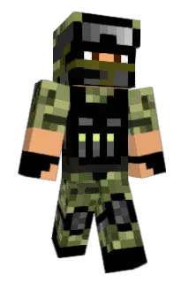 Dankam Minecraft avatar full body