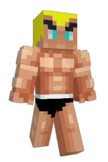 DanmujiHanma Minecraft avatar full body