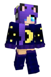 Danoninha Minecraft avatar full body
