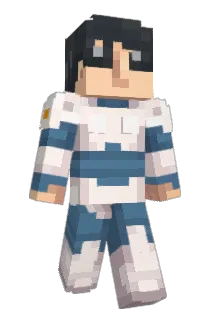 Dansgender Minecraft avatar full body