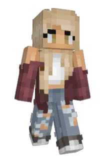 Daphinie Minecraft avatar full body