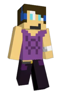 DarK_Invert Minecraft avatar full body