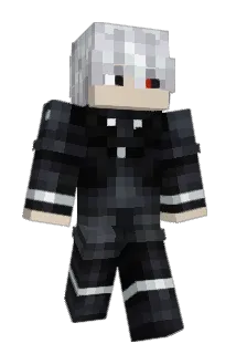 Darcforc Minecraft avatar full body
