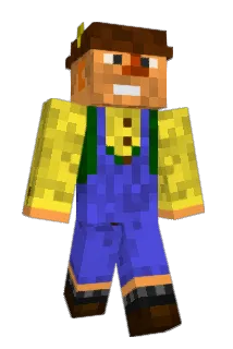 Darcrunch Minecraft avatar full body