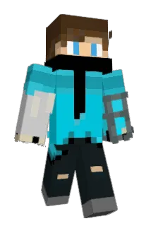 Dargonwarrior Minecraft avatar full body