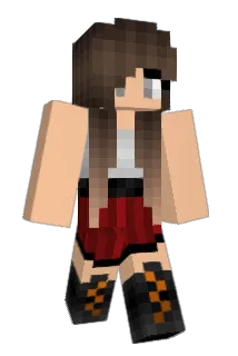 DariaBlacksYT Minecraft avatar full body