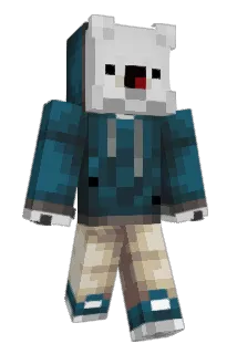 Darinobear Minecraft avatar full body