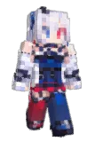 Dark1nfinity Minecraft avatar full body