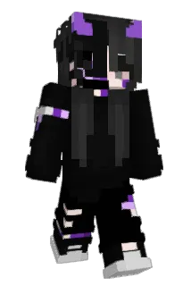 DarkAmthyst Minecraft avatar full body
