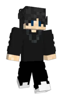 DarkBlack189 Minecraft avatar full body