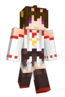 DarkFR Minecraft avatar full body