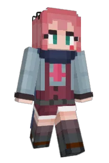 DarkFlameMster Minecraft avatar full body