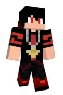 DarkFlarePrime Minecraft avatar full body