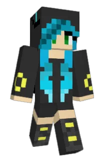 DarkFluma Minecraft avatar full body