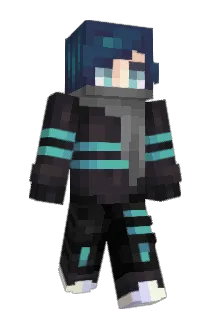 DarkFoxPluto Minecraft avatar full body