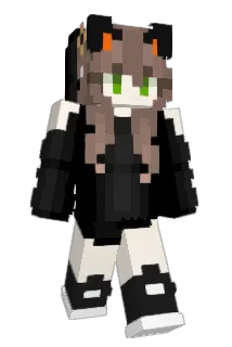 DarkFoxis Minecraft avatar full body