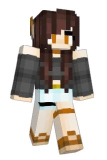 DarkKitsune Minecraft avatar full body