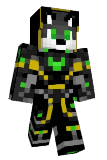 DarkMechaWolf Minecraft avatar full body