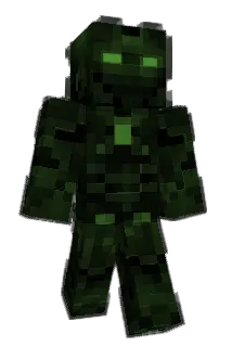 DarkPiep Minecraft avatar full body
