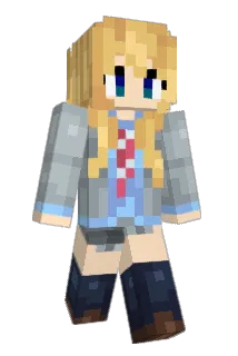 DarkPushy Minecraft avatar full body