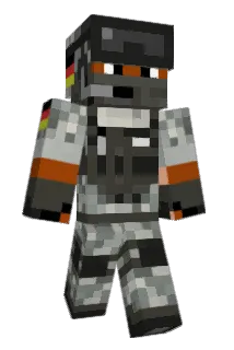 DarkSouldier Minecraft avatar full body