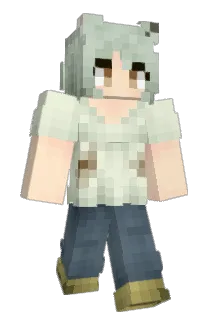DarkWhite44 Minecraft avatar full body