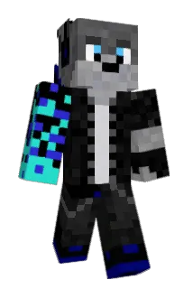 DarkWolf19 Minecraft avatar full body