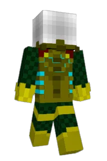 DarkX Minecraft avatar full body