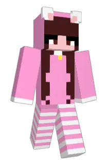 Dark_Girl Minecraft avatar full body