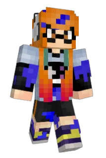 Darkarva Minecraft avatar full body