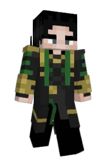 Darkbork Minecraft avatar full body