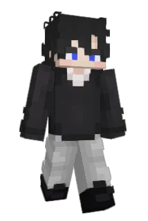 DarkenedView Minecraft avatar full body