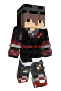 DarkerPast Minecraft avatar full body