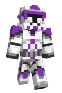 DarkerZero Minecraft avatar full body