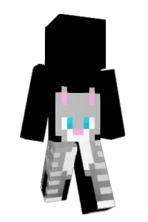 Darkeyedwolfe Minecraft avatar full body