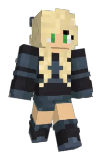 Darkform Minecraft avatar full body