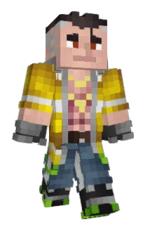 Darkkenshin Minecraft avatar full body