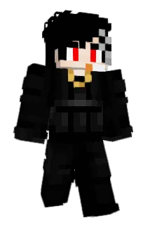 Darkness76000 Minecraft avatar full body