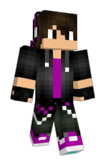 DarknessTheEnd Minecraft avatar full body