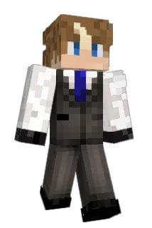DarkrowSama Minecraft avatar full body