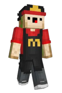 Darkseka Minecraft avatar full body