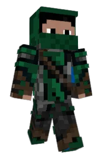 Darksider18 Minecraft avatar full body