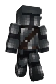 Darkskyman Minecraft avatar full body