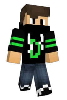 DarkvsLight Minecraft avatar full body